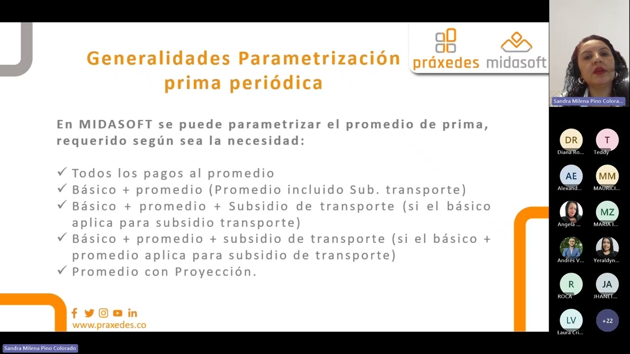 Jueves de webinar - Reliquidación de prima en Midasoft
