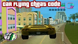GTA Vice City Car Fly Cheat Code | Car Fly Cheat | SHAKEEL GTA