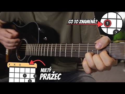 AKORDY NA KYTARU - základy, důležité informace, praktické rady pro začínající kytaristy