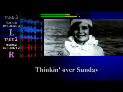 Jazz Age Icons: Bix Beiderbecke, Tommy & Jimmy Dorsey “Sunday” 1926 Jean Goldkette  (STEREO REBUILD)