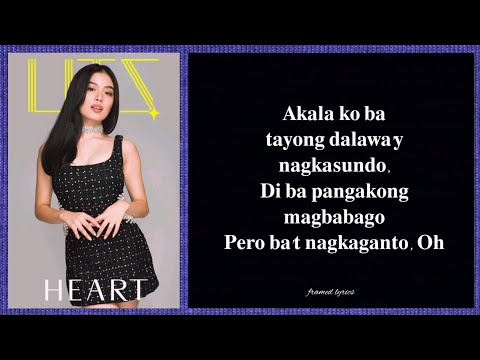 LITZ - Natataranta Lyrics (Framed)