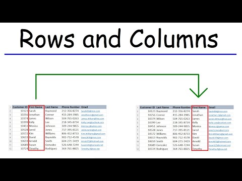 How To Move Columns In Excel