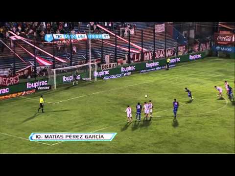 Gol Pérez García. Tigre 1 Unión 2. Torneo Final 2013. Fecha 6. Fútbol Para Todos
