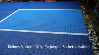 preview picture of video 'Kleines Basketballfeld fuer jungen Basketballspieler.wmv'