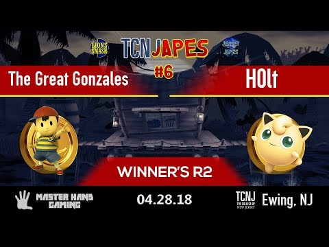 TCNJapes 6 - The Great Gonzales (Ness) vs H0lt (Jigglypuff) - Winner's R2