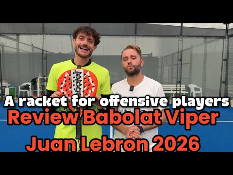Review Babolat Viper Juan Lebron 2026 | The Padel Racket built for attackers