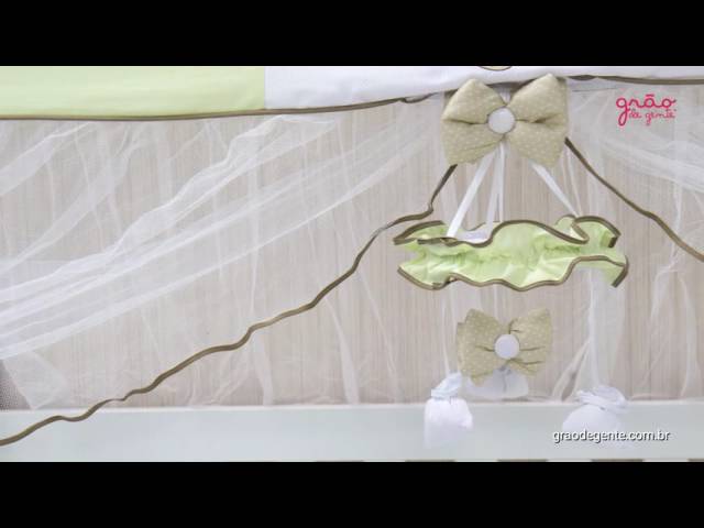Quarto para Bebê sem Cama Babá Natureza Verde | Ref: 52053