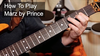 'Marz' Prince Guitar Lesson