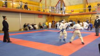 preview picture of video 'Kumite 8-9 yrs male SSKANZ vs SSKANZ(Isaac T)'