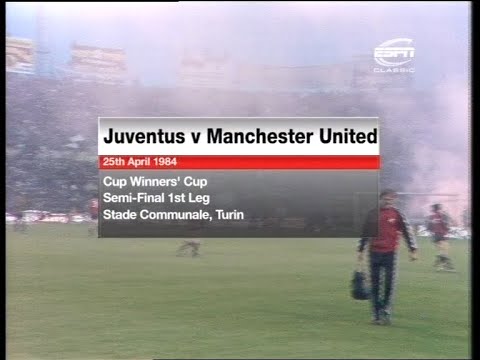 1983/84 - Juventus v Man Utd (Cup Winners Cup Semi Final, 2nd Leg - 25.4.84)