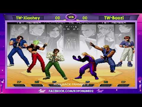 TW-Xiaohey Vs Baozi (包子) FT10 KOF 2002 UM - Match Dificil E Forte