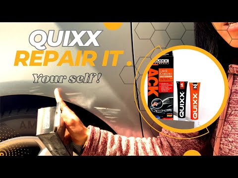 QUIXX SYSTEM PAINT SCRATCH REMOVER KIT • HONEST REVIEW •