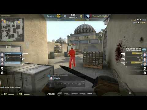 Flusha getting stabbed by NBK