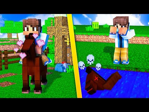 🏇TROVO IL MIO PRIMO CAVALLO MA LO UCCIDO PER SBAGLIO SU MINECRAFT...