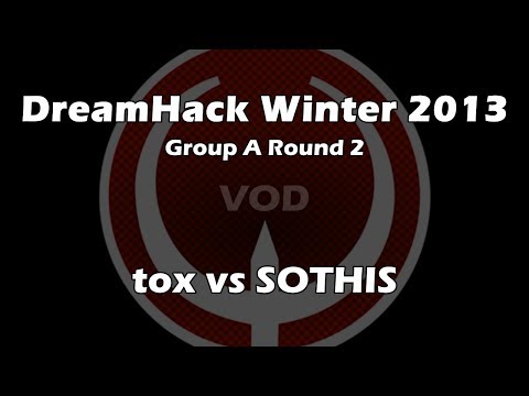 tox vs SOTHIS - DreamHack Winter 2013 Group A Round 2 (Quake Live VOD)