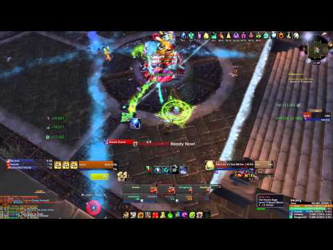 BPEMETO vs "Iron Qon" 10 Heroic - Resto Druid PoV (ventrilo on)