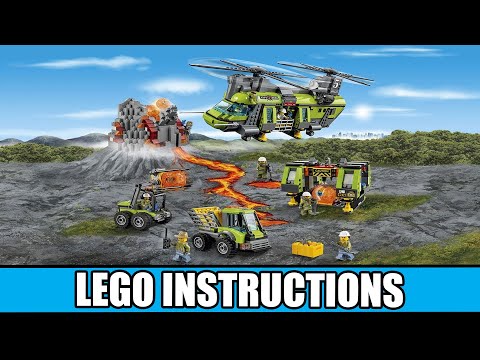 LEGO Instructions - Volcano Heavy Lift Helicopter - 60125 (LEGO CITY)