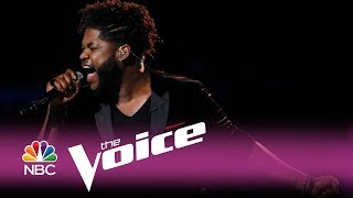 The Voice 2017 Davon Fleming - Instant Save Performance: &quot;Ain&#39;t No Way&quot;