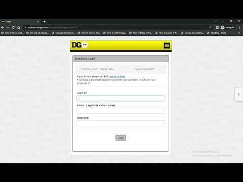 Dg Employee Access