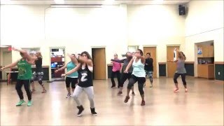 Traidora ~ Gente De Zona ft. Mark Anthony Zumba with Erika Rivere