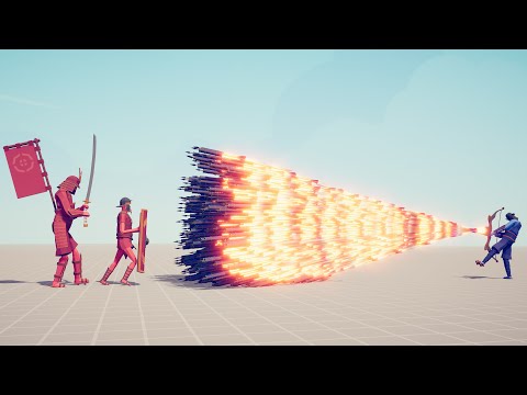 SHOGUN & SHIELD BEARER vs EVERY GOD - Totally Accurate Battle Simulator