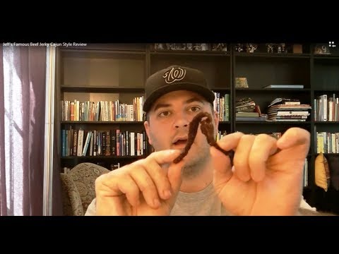Jeff's Famous Beef Jerky Cajun Style Review | Beef...