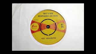 Soul Gem - BABY WASHINGTON - That's How Heartaches Are Made - SUE WI 302 UK 1963 Classic