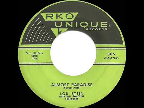 1957 HITS ARCHIVE: Almost Paradise - Lou Stein