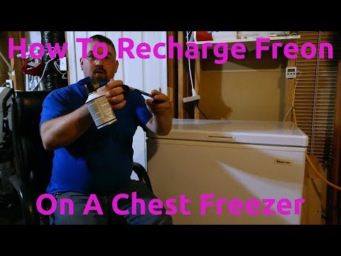 How To Recharge Freon On A Chest Freezer