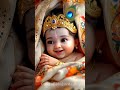Jago Jago Krishna Keniya Mara Krishna Kaniya Jago Hu Ru Ru Cutebaby Krishna Viralvideo Shorts