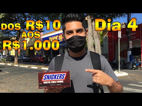 DOS 10 AOS 1000 REAIS! Vendendo na Rua - Dia 4
