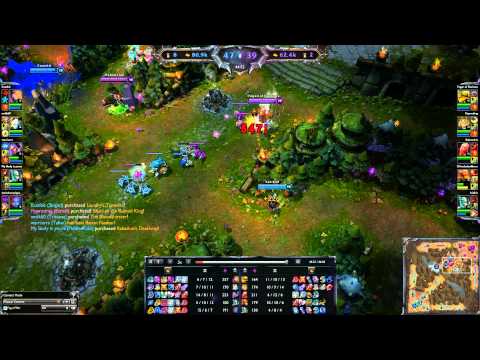 Full AP Blitz vs ADC Tris