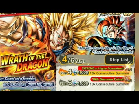 incrível!!!, summon no banner do Goku ssj 3 punho do dragão
