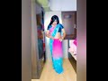 Cross Dresser Priya Wearing Saree