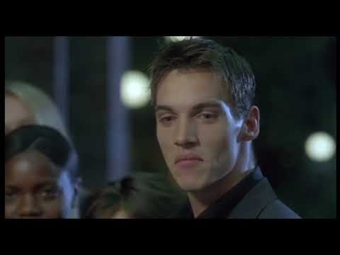 Official trailer still for Bend It Like Beckham with Jess and Jules celebrating a goal