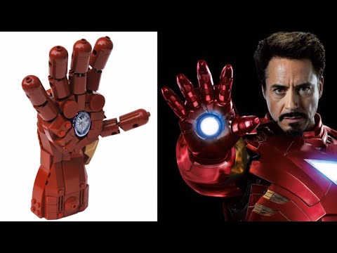 КРУТЫЕ Самоделки из Лего Железный человек из фильмов Марвел