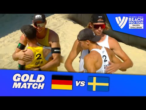 Ehlers/Wickler vs. Hölting Nilsson/Andersson, E - Gold Match Highlights | Baden 2025 #BeachProTour