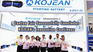Canton Fair Successfully Concludes, KOJEAN's Innovation Continues