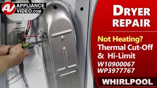 Dryer Diagnostic and Repair - High limit Cut-Off Safety Device Troubleshooting by Factory Technician