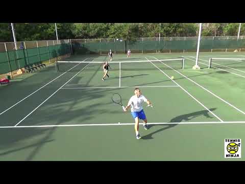Petrov/O'neill vs. Bode/Fossorier R4 HIGHLIGHTS - UTR Flex League Hawaii (Oct) 2020