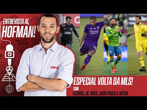 MLS DE VOLTA! Brasileiros falam sobre expectativa para a nova temporada no #EntrevistaAíHofman