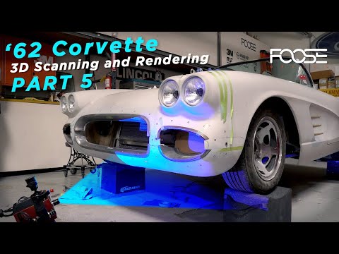 Foose Design | '62 Corvette C1 Build - Part 5 - 3D Scanning and Rendering