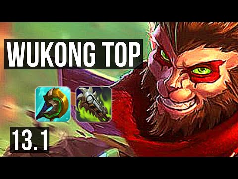 WUKONG vs VLADIMIR (TOP) | 3.6M mastery, 5/1/9, 900+ games | KR Master | 13.1