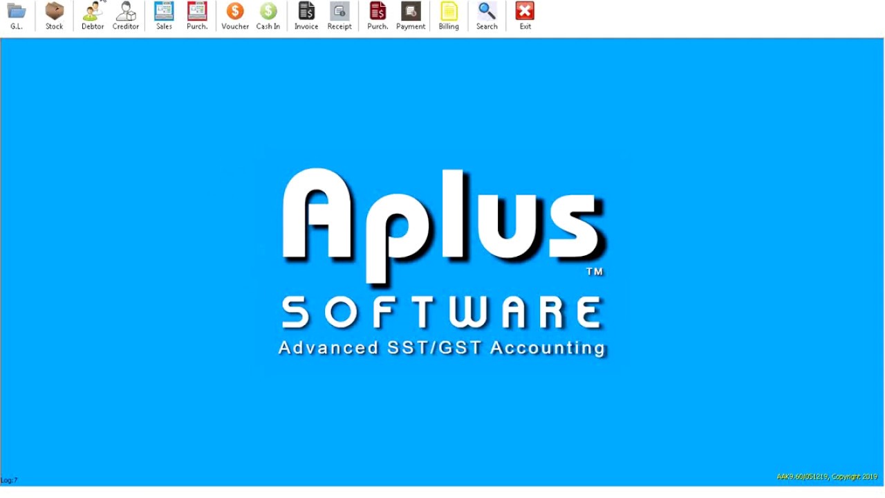 Aplus Accounting - how to export report to pdf file