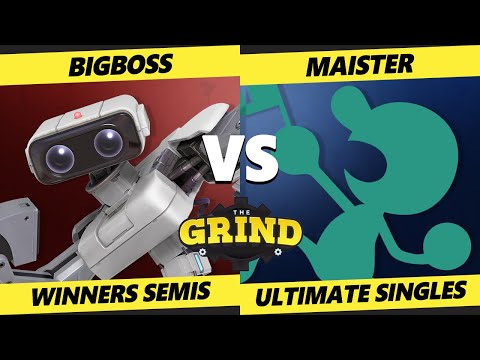 Pre-Glitch 8.5 The Grind 156 Winners Semis - BigBoss (ROB) Vs. Maister (Game & Watch) SSBU Ultimate