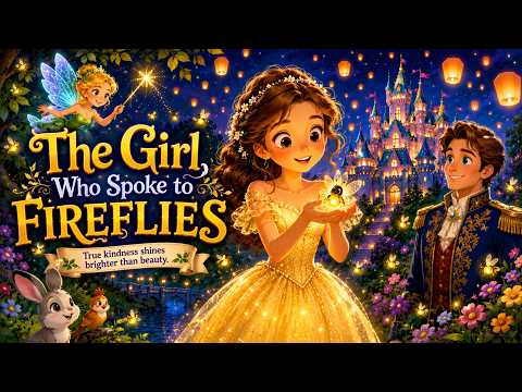 The Girl Who Spoke to Fireflies ✨ | A Magical Fairy Tale inspired by the Classic Cinderella