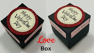 Love Box Card | Valentines Day Love Box Idea | Greeting Cards Latest Design Handmade | #395