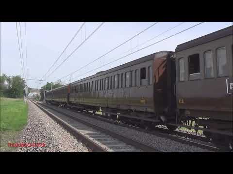 IL FISCHIO DEL D.445 TITOLARE DEL TRENO STORICO IN TRANSITO A MONDOVI. (CN) DOM. 5 - 6 - 2022.