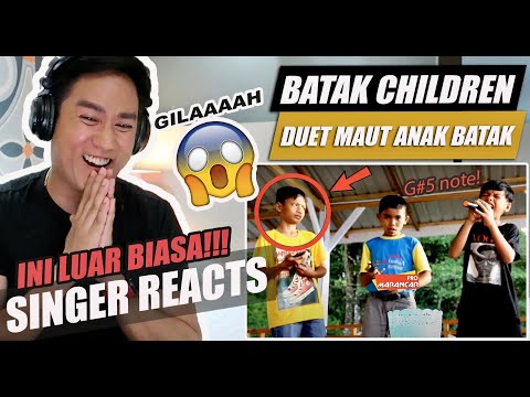 DUET MAUT ANAK BATAK  | SINGER REACTION