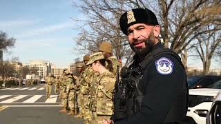 National Guard supports D.C. Police for Dignified Transfer Honor Escort